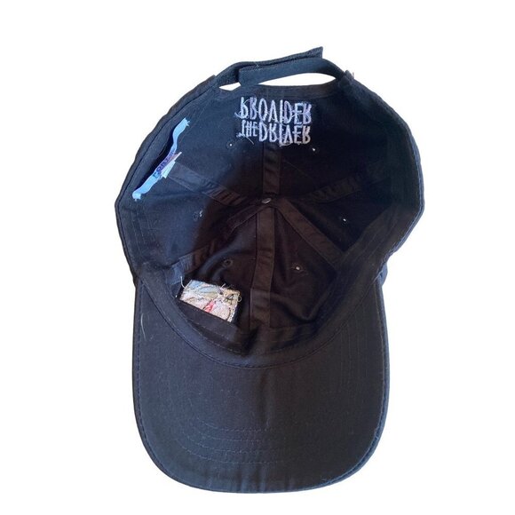 The Driver Provider Black Embroidered Patch Hat Cap Adjustable - Picture 4 of 6